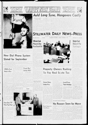 Stillwater Daily News-Press (Stillwater, Okla.), Vol. 47, No. 287, Ed. 1 Tuesday, December 31, 1957