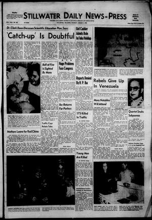 Stillwater Daily News-Press (Stillwater, Okla.), Vol. 47, No. 289, Ed. 1 Thursday, January 2, 1958
