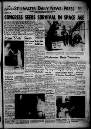Stillwater Daily News-Press (Stillwater, Okla.), Vol. 47, No. 293, Ed. 1 Tuesday, January 7, 1958