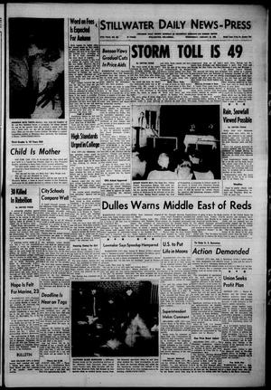 Stillwater Daily News-Press (Stillwater, Okla.), Vol. 47, No. 306, Ed. 1 Wednesday, January 22, 1958