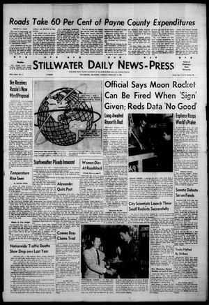 Stillwater Daily News-Press (Stillwater, Okla.), Vol. 48, No. 3, Ed. 1 Monday, February 3, 1958