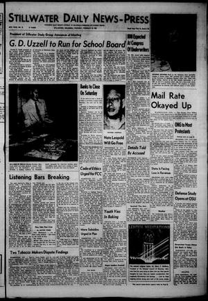 Stillwater Daily News-Press (Stillwater, Okla.), Vol. 48, No. 18, Ed. 1 Thursday, February 20, 1958