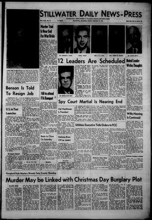 Stillwater Daily News-Press (Stillwater, Okla.), Vol. 48, No. 19, Ed. 1 Friday, February 21, 1958