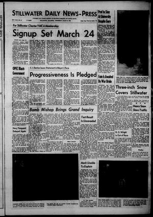 Stillwater Daily News-Press (Stillwater, Okla.), Vol. 48, No. 35, Ed. 1 Wednesday, March 12, 1958