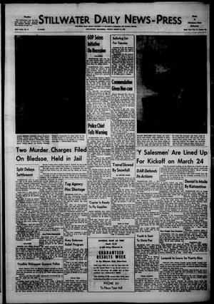 Stillwater Daily News-Press (Stillwater, Okla.), Vol. 48, No. 37, Ed. 1 Friday, March 14, 1958