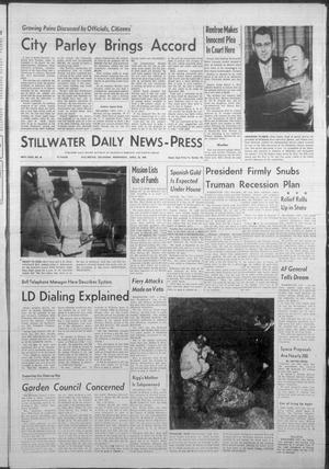 Stillwater Daily News-Press (Stillwater, Okla.), Vol. 48, No. 66, Ed. 1 Wednesday, April 16, 1958