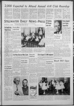 Primary view of object titled 'Stillwater Daily News-Press (Stillwater, Okla.), Vol. 48, No. 101, Ed. 1 Tuesday, May 27, 1958'.