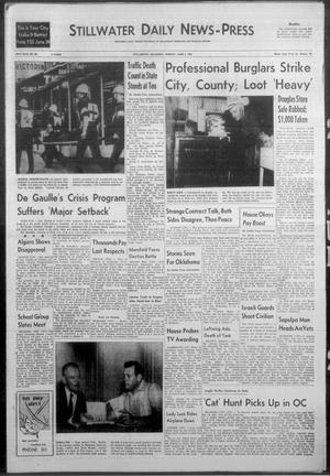 Stillwater Daily News-Press (Stillwater, Okla.), Vol. 48, No. 106, Ed. 1 Monday, June 2, 1958