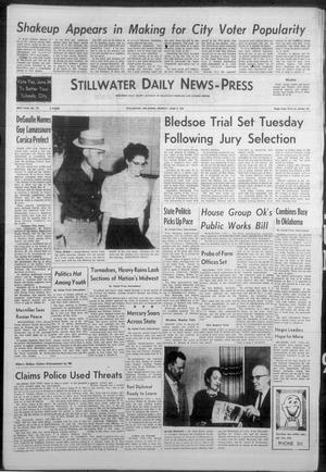Primary view of object titled 'Stillwater Daily News-Press (Stillwater, Okla.), Vol. 48, No. 112, Ed. 1 Monday, June 9, 1958'.
