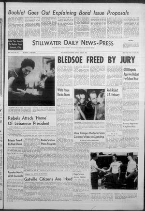 Stillwater Daily News-Press (Stillwater, Okla.), Vol. 48, No. 117, Ed. 1 Sunday, June 15, 1958