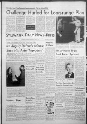 Stillwater Daily News-Press (Stillwater, Okla.), Vol. 48, No. 120, Ed. 1 Wednesday, June 18, 1958