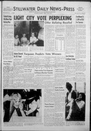 Stillwater Daily News-Press (Stillwater, Okla.), Vol. 48, No. 125, Ed. 1 Tuesday, June 24, 1958
