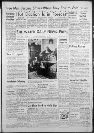 Stillwater Daily News-Press (Stillwater, Okla.), Vol. 48, No. 130, Ed. 1 Monday, June 30, 1958