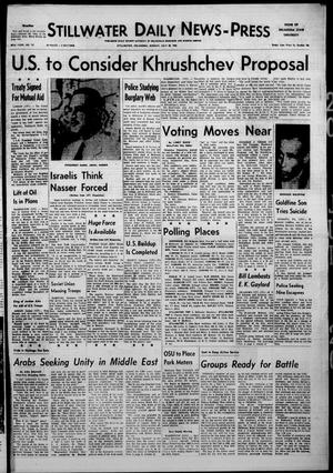 Stillwater Daily News-Press (Stillwater, Okla.), Vol. 48, No. 147, Ed. 1 Sunday, July 20, 1958