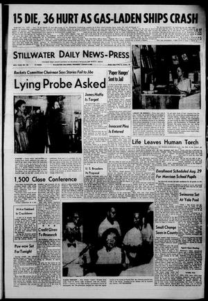 Stillwater Daily News-Press (Stillwater, Okla.), Vol. 48, No. 163, Ed. 1 Thursday, August 7, 1958