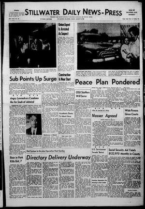 Stillwater Daily News-Press (Stillwater, Okla.), Vol. 48, No. 165, Ed. 1 Sunday, August 10, 1958