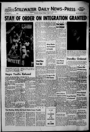 Stillwater Daily News-Press (Stillwater, Okla.), Vol. 48, No. 175, Ed. 1 Thursday, August 21, 1958