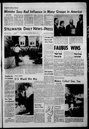 Stillwater Daily News-Press (Stillwater, Okla.), Vol. 48, No. 180, Ed. 1 Wednesday, August 27, 1958
