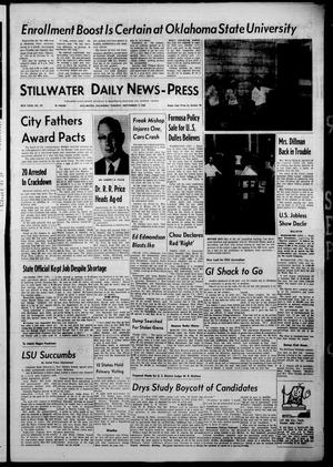 Stillwater Daily News-Press (Stillwater, Okla.), Vol. 48, No. 191, Ed. 1 Tuesday, September 9, 1958