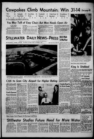 Stillwater Daily News-Press (Stillwater, Okla.), Vol. 48, No. 201, Ed. 1 Sunday, September 21, 1958