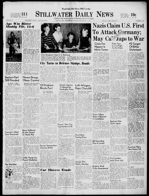 Stillwater Daily News (Stillwater, Okla.), Vol. 8, No. 111, Ed. 1 Sunday, November 2, 1941