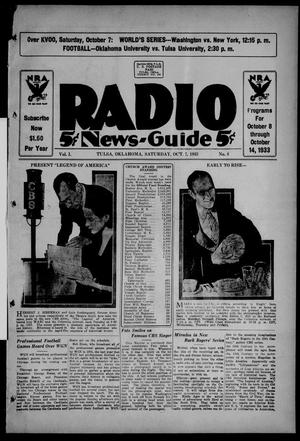 Radio News-Guide (Tulsa, Okla.), Vol. 1, No. 4, Ed. 1 Saturday, October 7, 1933