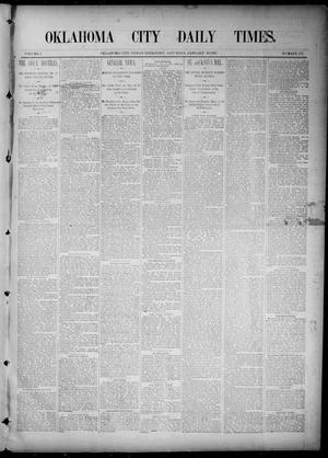 Oklahoma City Daily Times. (Oklahoma City, Indian Terr.), Vol. 2, No. 157, Ed. 1 Saturday, January 10, 1891