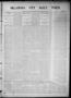 Thumbnail image of item number 1 in: 'Oklahoma City Daily Times. (Oklahoma City, Indian Terr.), Vol. 2, No. 217, Ed. 1 Wednesday, March 25, 1891'.