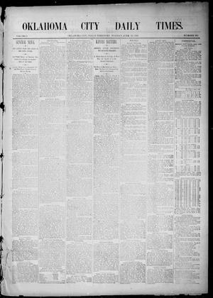 Oklahoma City Daily Times. (Oklahoma City, Indian Terr.), Vol. 2, No. 285, Ed. 1 Tuesday, June 30, 1891