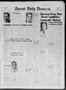 Thumbnail image of item number 1 in: 'Durant Daily Democrat (Durant, Okla.), Vol. 57, No. 263, Ed. 1 Monday, July 21, 1958'.