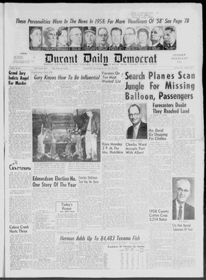 Durant Daily Democrat (Durant, Okla.), Vol. 58, No. 89, Ed. 1 Sunday, December 28, 1958