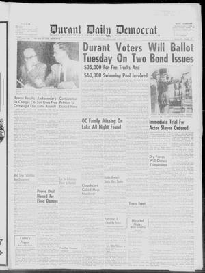 Durant Daily Democrat (Durant, Okla.), Vol. 59, No. 24, Ed. 1 Monday, October 12, 1959