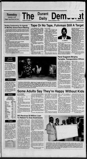The Durant Daily Democrat (Durant, Okla.), Vol. 96, No. 1, Ed. 1 Tuesday, September 5, 1995