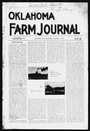 Oklahoma Farm Journal (Oklahoma City, Okla.), Vol. 9, No. 1, Ed. 1 Tuesday, January 1, 1901