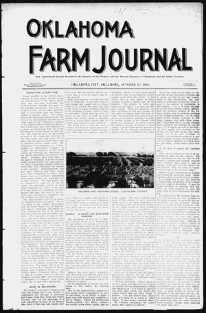 Oklahoma Farm Journal (Oklahoma City, Okla.), Vol. 9, No. 10, Ed. 1 Tuesday, October 15, 1901