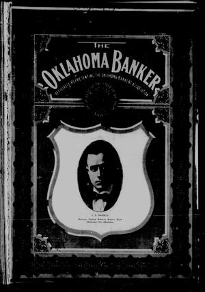 The Oklahoma Banker (Oklahoma City, Okla.), Ed. 1 Tuesday, August 1, 1922