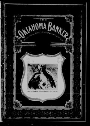 The Oklahoma Banker (Oklahoma City, Okla.), Vol. 15, No. 4, Ed. 1 Thursday, November 1, 1923