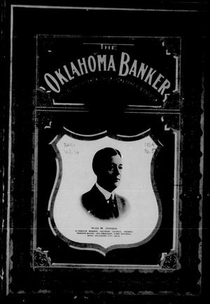 The Oklahoma Banker (Oklahoma City, Okla.), Vol. 16, No. 5, Ed. 1 Monday, December 1, 1924