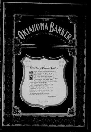 The Oklahoma Banker (Oklahoma City, Okla.), Vol. 16, No. 8, Ed. 1 Sunday, March 1, 1925