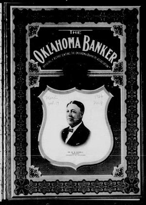 The Oklahoma Banker (Oklahoma City, Okla.), Vol. 17, No. 8, Ed. 1 Monday, March 1, 1926