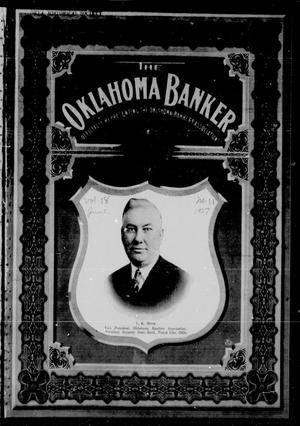 The Oklahoma Banker (Oklahoma City, Okla.), Vol. 18, No. 11, Ed. 1 Wednesday, June 1, 1927