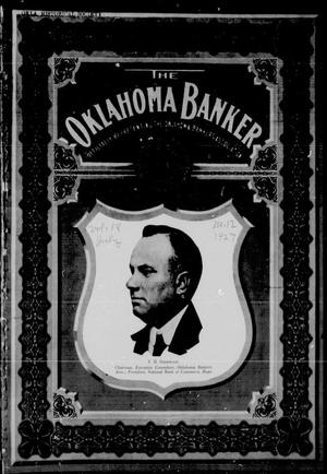 The Oklahoma Banker (Oklahoma City, Okla.), Vol. 18, No. 12, Ed. 1 Friday, July 1, 1927