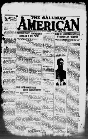 The Sallisaw American (Sallisaw, Okla.), Vol. 3, No. 21, Ed. 1 Tuesday, February 14, 1928
