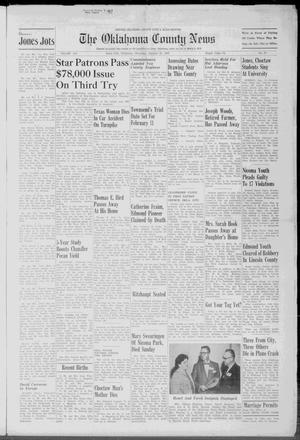 The Oklahoma County News (Jones City, Okla.), Vol. 56, No. 37, Ed. 1 Thursday, January 31, 1957