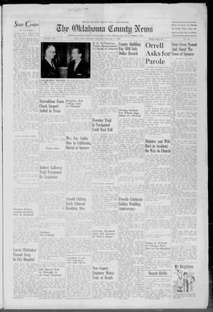 The Oklahoma County News (Jones City, Okla.), Vol. 56, No. 38, Ed. 1 Thursday, February 7, 1957