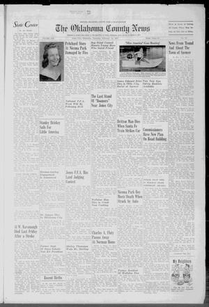 The Oklahoma County News (Jones City, Okla.), Vol. 56, No. 39, Ed. 1 Thursday, February 14, 1957