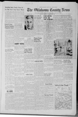 The Oklahoma County News (Jones City, Okla.), Vol. 57, No. 4, Ed. 1 Thursday, June 13, 1957