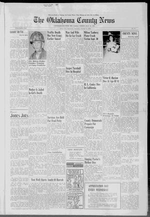 The Oklahoma County News (Jones City, Okla.), Vol. 58, No. 21, Ed. 1 Thursday, October 9, 1958