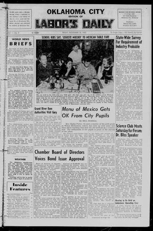 Oklahoma City Edition of Labor's Daily (Oklahoma City, Okla.), Vol. 1, No. 5, Ed. 1 Friday, November 18, 1955