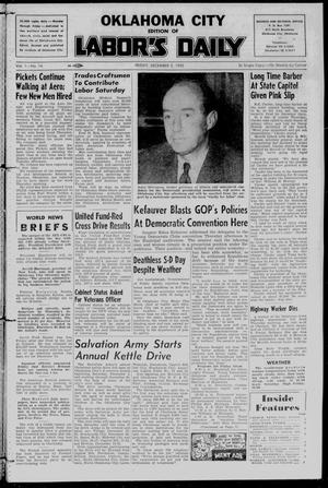 Oklahoma City Edition of Labor's Daily (Oklahoma City, Okla.), Vol. 1, No. 14, Ed. 1 Friday, December 2, 1955